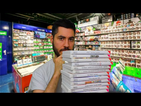 ASMR VENDEUR MICROMANIA jeux Wii