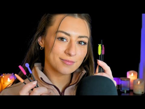 Fixing Your Eye Lashes | Inaudible Whispers ASMR