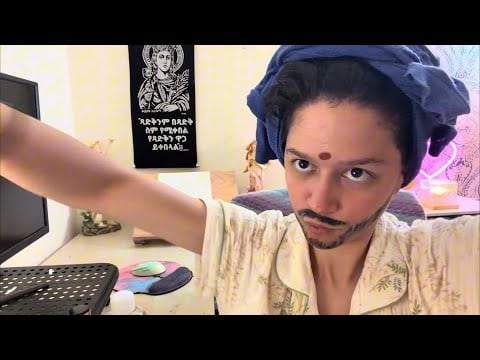 ASMR~ $1 Indian Head Massage to Relax from Truck Accident