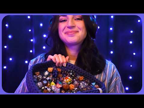 1.5 Minute ASMR | Showing off my Dice Collection!