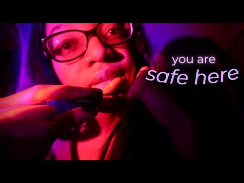 ASMR girl shows up at your place at 2AM (lofi comfort)