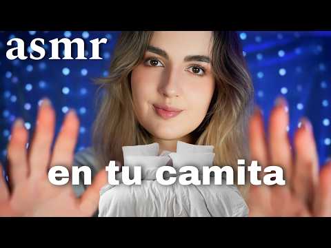 asmr español - TE PONGO A DORMIR EN TU CAMITA Ale ASMR