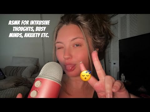 asmr to shut ur brain tf up (inaudible trigger words, mouth sounds, rambling, random triggers)