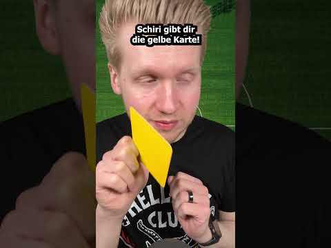 Schiri gibt dir die gelbe Karte! #asmr