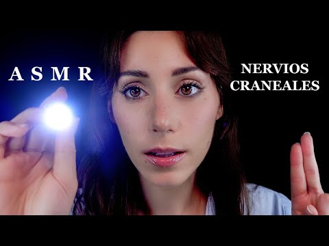 ASMR TEST NERVIOS CRANEALES 👩🏻‍⚕️ Examen Médico Relajante 💤 Roleplay en Español