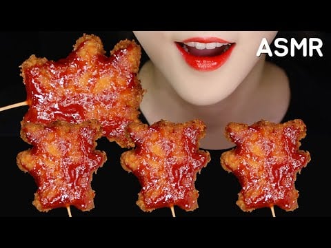 PIKACHU CUTLET ASMR PORK CUTLET ASMR 피카츄 돈까스 먹방 ASMR