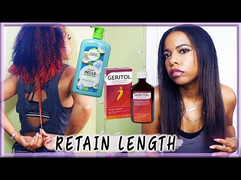 HOW TO GROW LONG NATURAL HAIR FAST ✨ The Key To Retaining Length