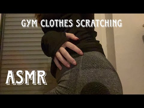 ASMR | GYM clothes scratching | custom video