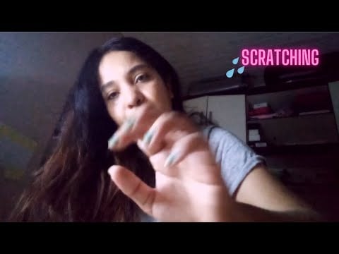 ASMR Scratching pelo seu abdômen - Com a luz apagada para dar mais soninho