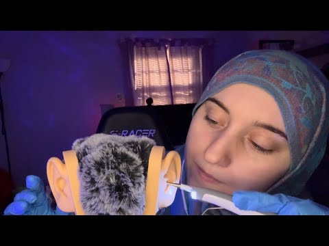 ASMR- Fast Medical Exams (eyes, ears, dentist, scalp check, intuition test)