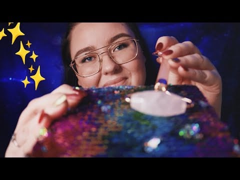 ASMR Ger dig sparkles ✨ GLITTRIGA TRIGGERS 💫