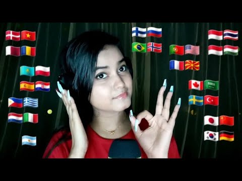 ASMR Whispering Trigger Words in 40 Different Languages