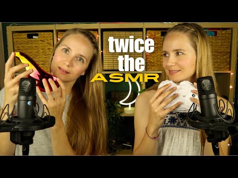 ASMR x2 👯‍♀️ DOUBLE The Tingles