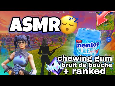 ASMR Français • CHEWING-GUM et bruits de bouches pour une relaxation intense 😴 ( en ranked)