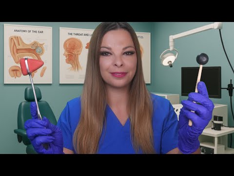 Teljes Orvosi kivizsgálás: Arc, Állkapocs, Látás és Nyaki vizsgálat 🩺 CT konzultáció (Magyar ASMR)