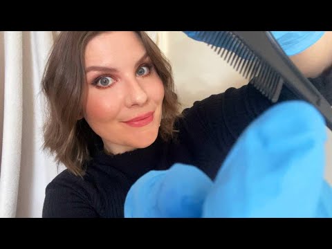 ASMR🧤𖢥 Lice Check Gone Wrong and Telling you my secrets (Friend Role Play) 💕