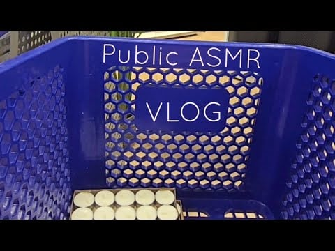 Public ASMR Vlog | Baking | Shopping | Driving and more