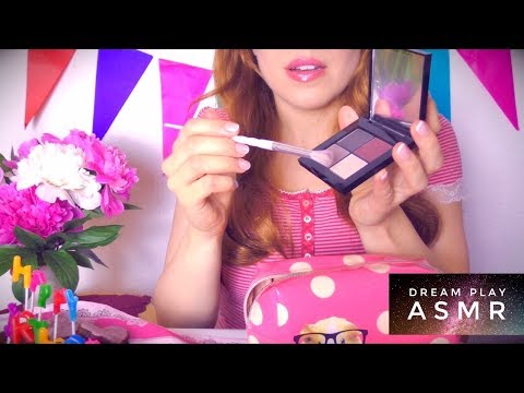 ★ASMR★Doing your makeup for your Birthday Party | Dream Play ASMR