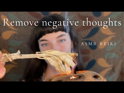 Reiki ASMR ~ Remove Low Vibrational Energy | Plucking Negative Thoughts | Relaxing | Energy Healing