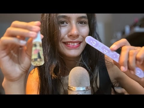 ASMR FAZENDO SUA UNHA 💅🏽