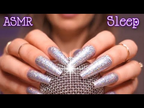 ASMR Best Triggers for Sleep ❤️ Slow Mic Scratching with Long Nails, Ear Cleaning & more No Talking