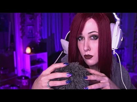 ASMR [Delay] With Mic Brushing, Positive Affirmations & Breathy Whispers