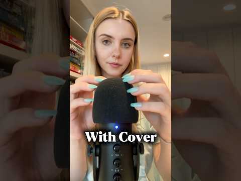 ASMR ~ Mic Scratching With and Without the Cover #asmr #micscratching #satisfying