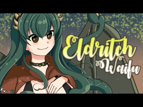 [ASMR] Dreaming of an Eldritch Waifu [Ear Eating/Unintelligible Whispers]