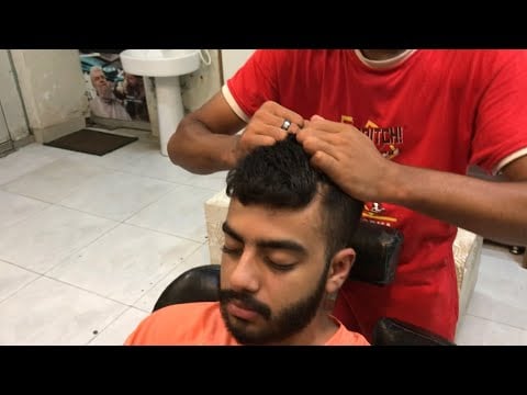 ASMR MASSAGE | HEAD, NECK & BACK STRONG MASSAGE | 💈⚡️
