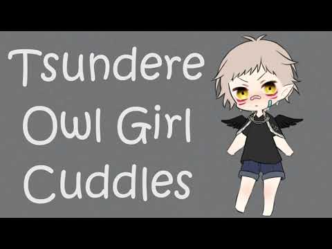 Tsundere Owl Girl Cuddles You (ASMR Roleplay)