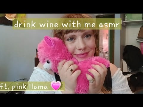 Drink some wine and look at some cute figurines and stuff ASMR