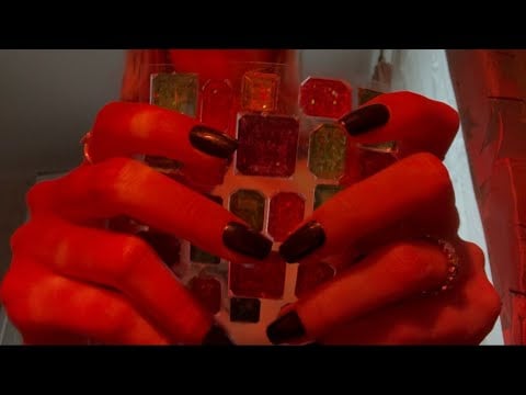ASMR таппинг по наклейкам 💅 