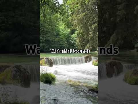 Relaxing Waterfall Sounds 🌊✨ #asmr #relax #waterfall #watersounds #deepsleep