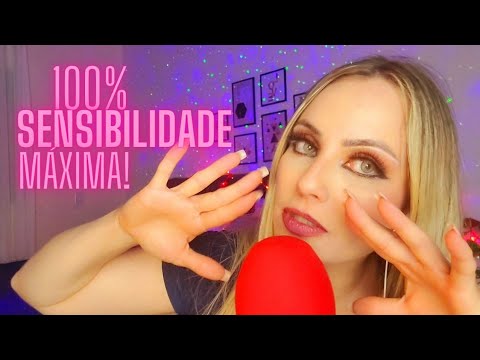 ASMR para PESSOAS que amam SONS DE BOCA na sensibilidade máxima👄👅