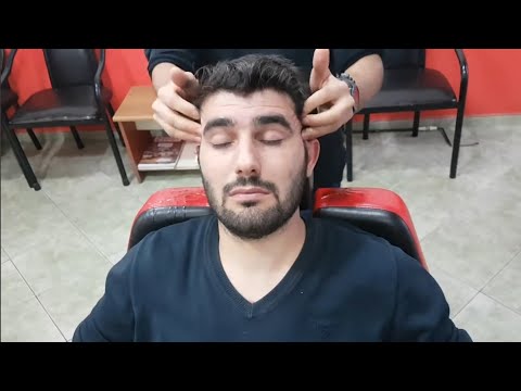 ASMR TURKİSH BARBER MASSAGE HEAD NECK