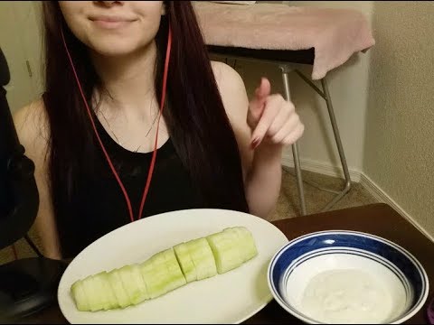 ASMR | *Crunchy* Cucumber Eating🥒 | ~No Talking~