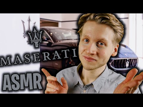 ASMR - MASERATI Mitarbeiter entwirft das AUTO deiner TRÄUME!