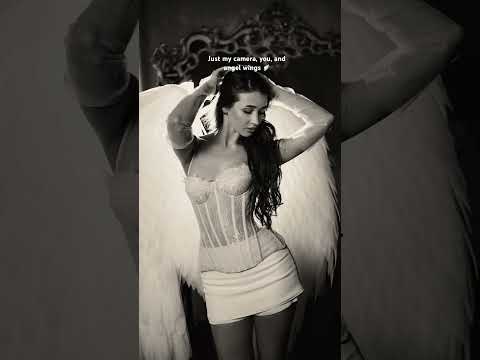 Just my camera, you, and angel wings 🪽 #photography #photoshoot #фотосессия