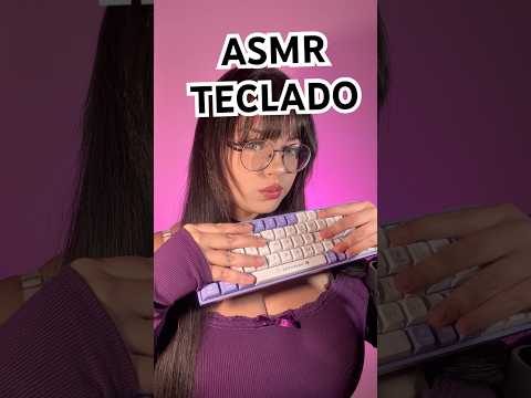 Asmr com teclado cremoso ⌨️ #asmrsounds #asmr #satisfying
