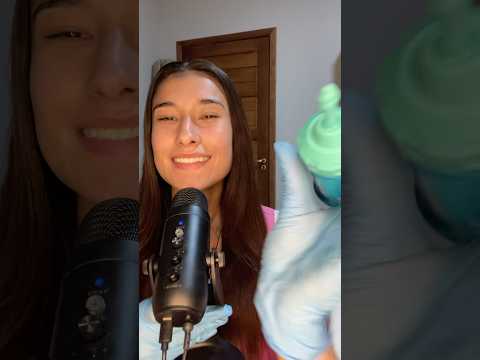 ASMR | Tratamento dentário em um minuto 🦷🪥 #asmr #sompararelaxar #asmr