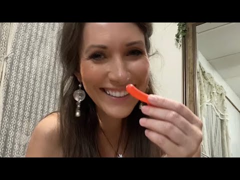 Asmr picnic with fake food