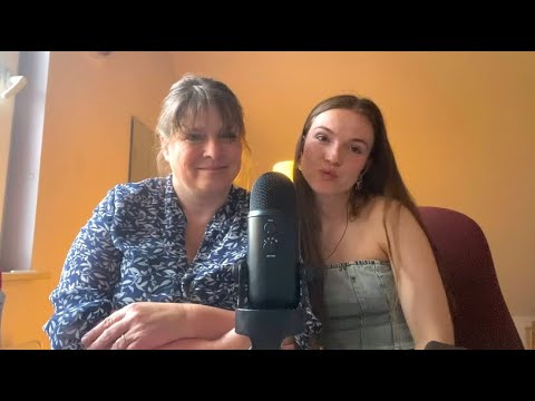 My mom tries asmr😍