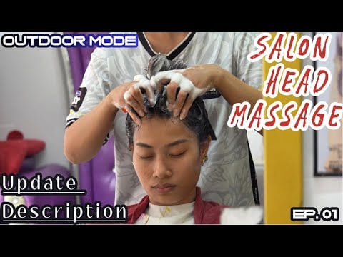 Relaxing Way to Beat the Afternoon Headache | ASMR Head Massage
