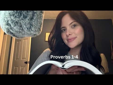 ASMR Bible Reading From The Book Of Proverbs📖✝️✨
