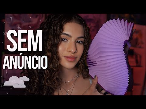 ASMR SEM ANÚNCIO PARA DORMIR SEM INTERRUPÇÃO 😴