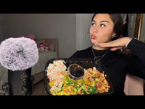 asmr : poke eating 