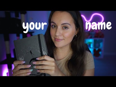 ASMR If I Say Your Name You Can Go To Sleep!