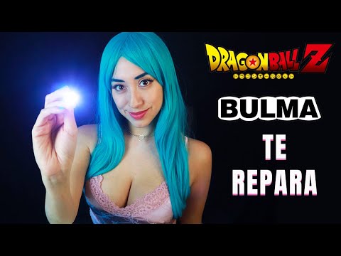 ASMR BULMA TE REPARA 🐉 DRAGON BALL Z ROLEPLAY | ASMR en ESPAÑOL