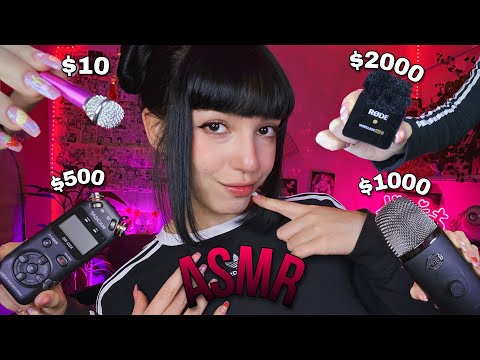 TESTANDO QUAL MICROFONE MAIS TE ARREPIA | ASMR MIC TEST 🎤