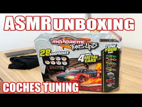 ASMR | Unboxing Coches Tuning de Majorette